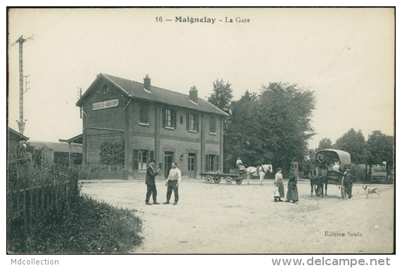 60 MAIGNELAY MONTIGNY / La Gare  / - Maignelay Montigny