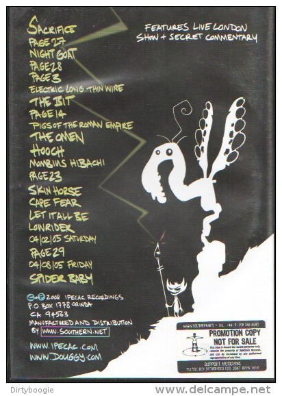 The FANTOMAS MELVINS BIG BAND - DVD - LIVE IN LONDON - Muziek DVD's