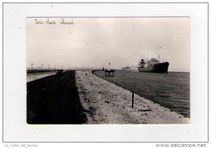 Cartolina/postcard Canale Di Suez - The Suez Canal - Suez