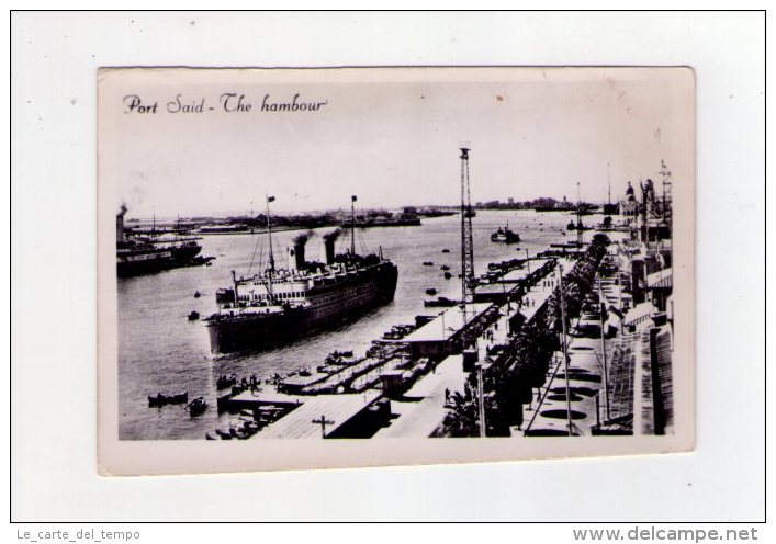 Cartolina/postcard Canale Di Suez - The Suez Canal - Port Said - The Hambour - Suez