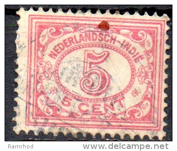 NETHERLANDS INDIES 1912 Numeral - 5c. - Pink FU - Indes Néerlandaises