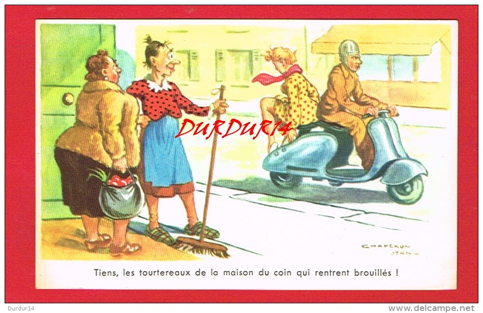 Humour... Illustrateur J. CHAPERON ....Un Pareil Entraîneur !... ( Cyclisme ...) - Chaperon, Jean