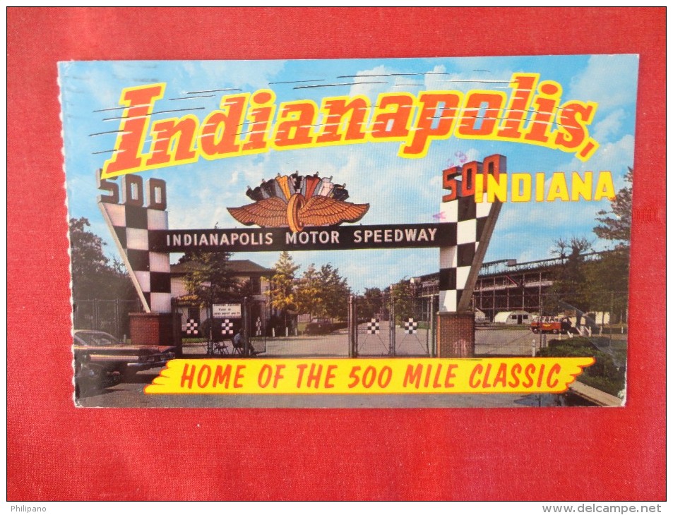 Indiana> Indianapolis  Motor Speedway   Ref 1418 - Indianapolis