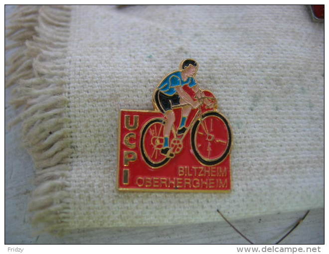 Pin´s Vélo, Cyclisme: Club UCPI De Biltzheim - Oberhergheim - Radsport