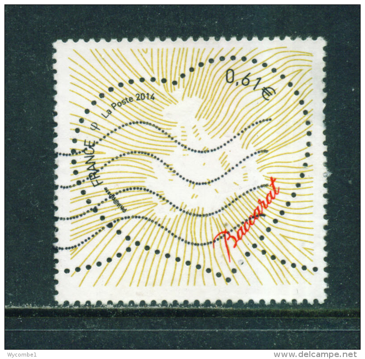 FRANCE  -  2014  Baccarat  61c  Used As Scan (with Selvedge) - Gebraucht