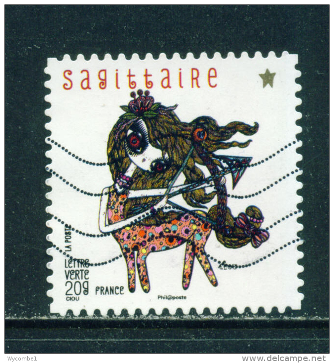 FRANCE  -  2014  Signs Of The Zodiac  Up To 20g  Used As Scan - Oblitérés