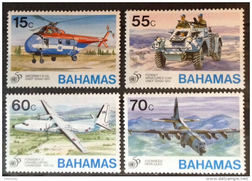 Bahamas 1995 Sc 839/842 Mi 879/882 - Bahamas (1973-...)