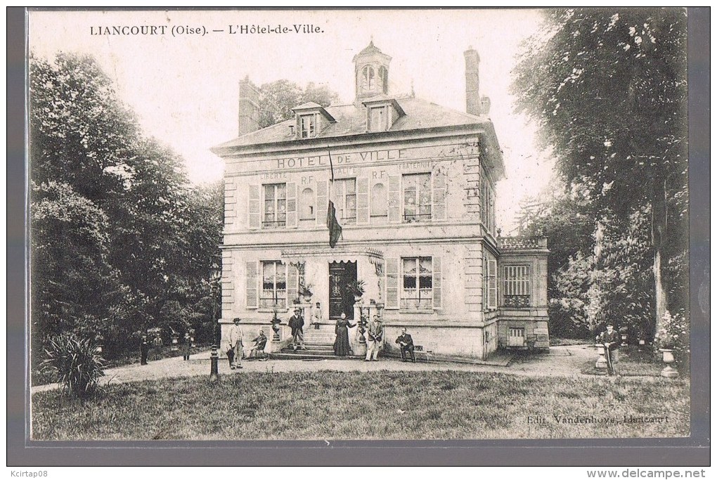 LIANCOURT . L'Hôtel De Ville . - Liancourt