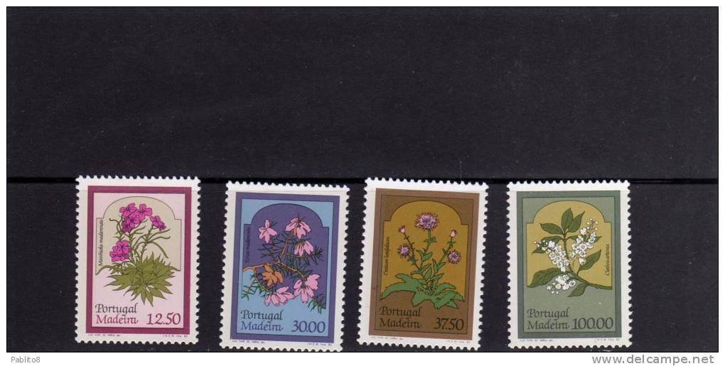 MADERA - MADEIRA 1983 FLORA LOCALE MNH - Madère