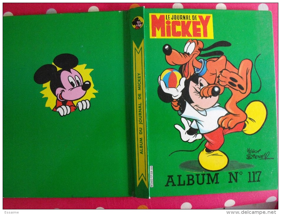 Reliure Journal De Mickey N° 117 De 1985. N° 1733 à 1741.  Bel état - Sonstige & Ohne Zuordnung