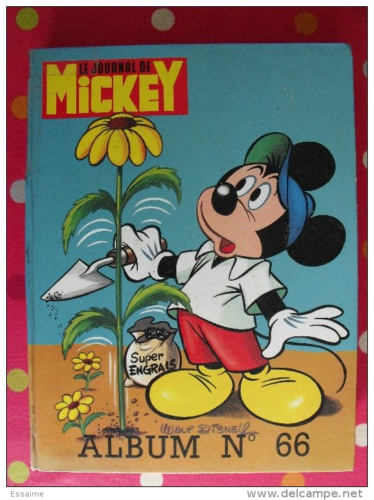 Reliure Journal De Mickey N° 66 De 1975. N° 1194 à 1206.  Complet - Autres & Non Classés