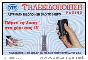 Telefonkarte Griechenland  Chip OTE   Nr.46  1994  0114  Aufl. 1.410.000 St. Geb. Kartennummer  388218 - Griechenland