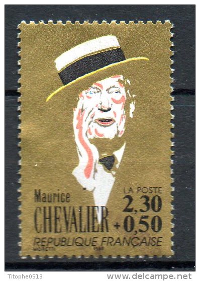 FRANCE. N°2650 Oblitéré De 1990. M. Chevalier. - Singers