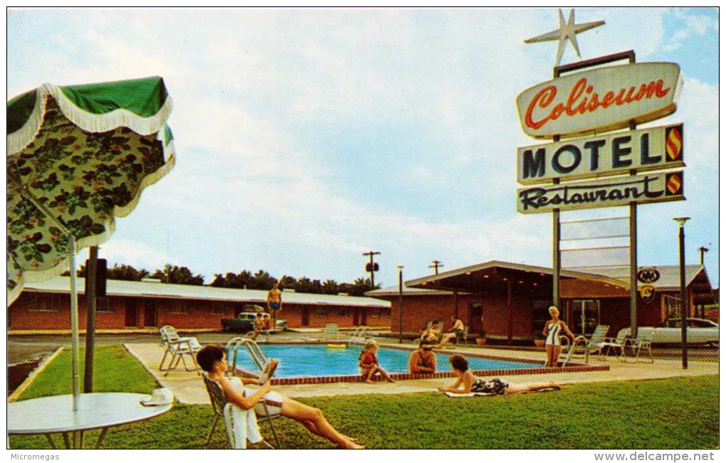 Coliseum Motel - Montgomery - Alabama - Montgomery