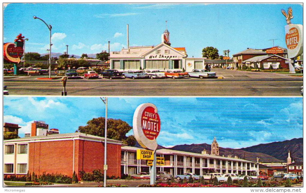 Covey's America Motel & Coffee Shop - Salt Lake City, Utah - Salt Lake City