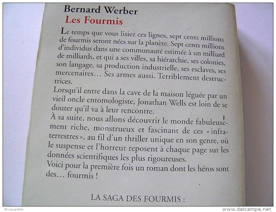 Les Fourmis Bernard Werber Le Livre De Poche - Livre De Poche