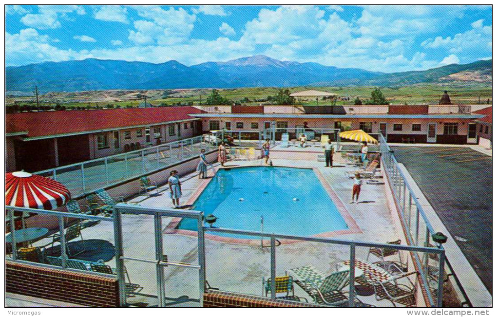 Swimming Pool At Panorama Lodge - Colorado Springs, Colorado - Colorado Springs