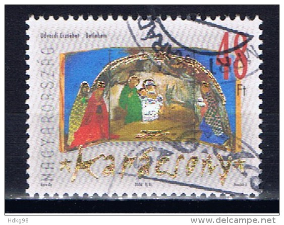 H+ Ungarn 2004 Mi 4955 Weihnachten - Used Stamps