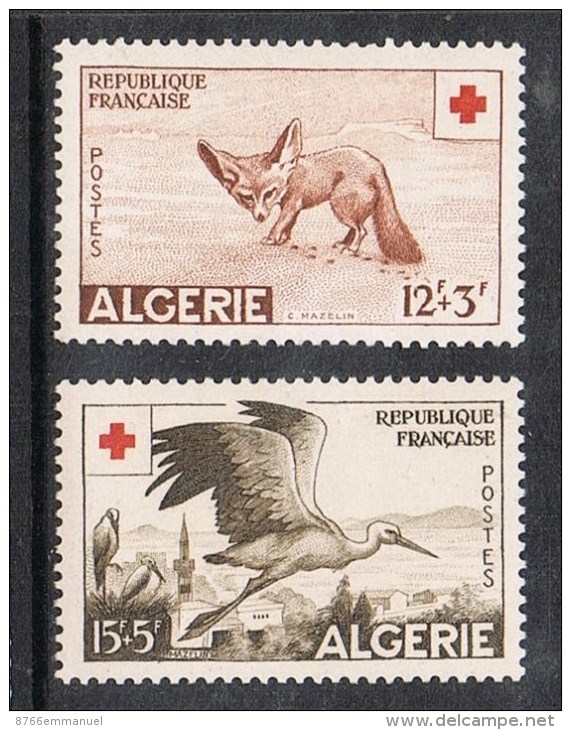 ALGERIE N°343 ET 344 N** - Ungebraucht