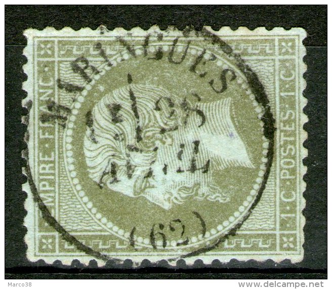 Puy De Dôme: N°19 Oblitéré CàD MARINGUES(62)   - Cote 45€ - - 1862 Napoleon III