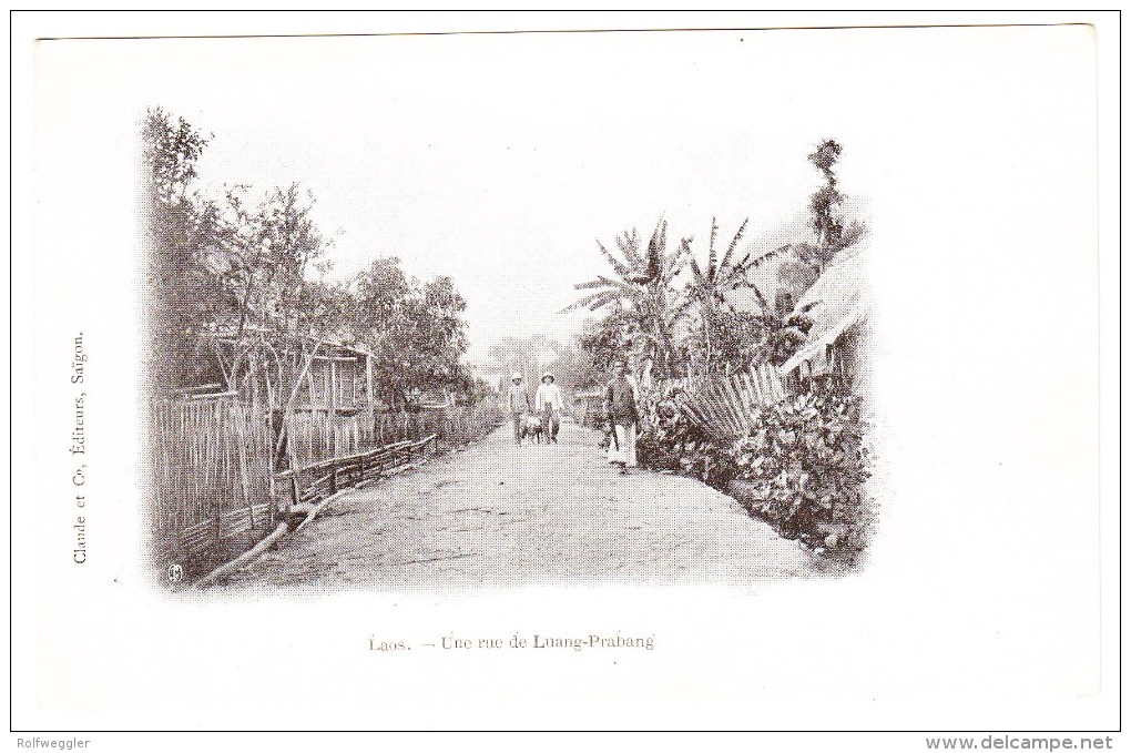 Laos - Une Rue De Luang-Prabang - Laos