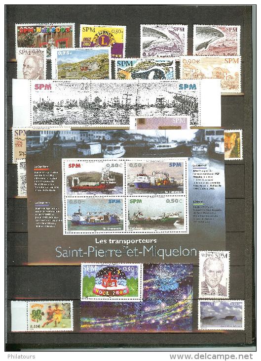 Saint-Pierre & Miquelon 1909/2008 neufs et oblitérés