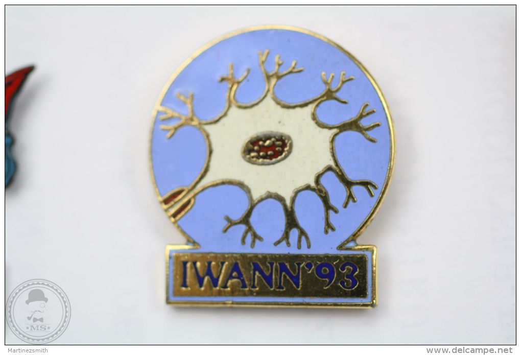 International Workshop On Artificial Neural Networks - IWANN ´93  - Pin Badge #PLS - Medical