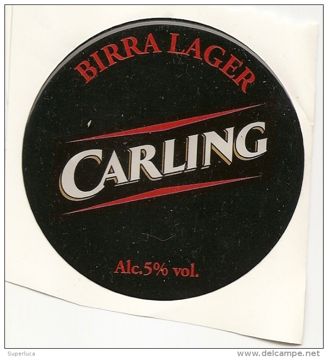 P-BIRRA CARLING-LAGER-ADESIVO DA SPILLATRICE - Insegne