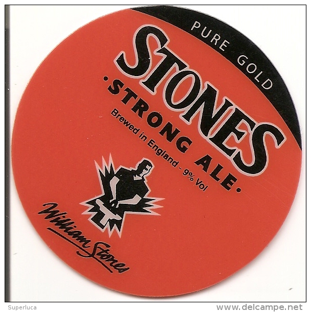 P-BIRRA STONES-STRONG ALE-ADESIVO DA SPILLATRICE - Schilder