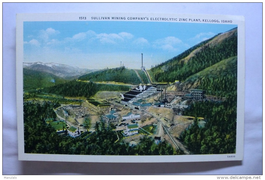 Kellogg - Sullivan Mining Company's Electrolytic Zinc Plant, - Autres & Non Classés