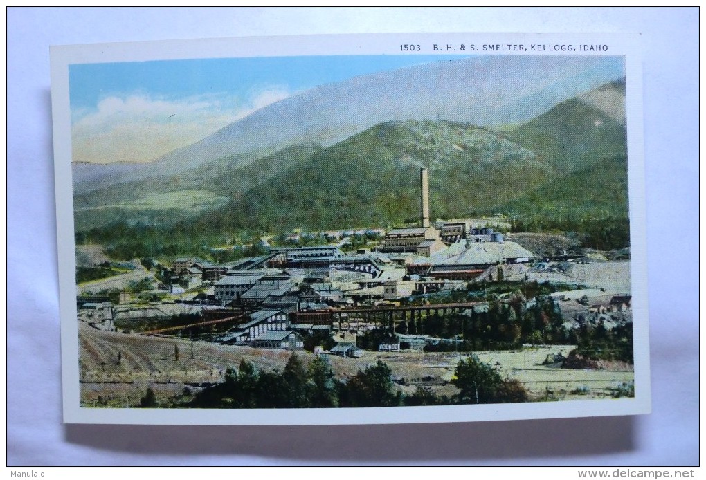 Kellogg - B. H. & S. Smelter, Idaho - Autres & Non Classés