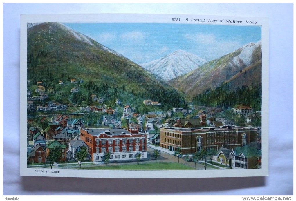 A Partial View Of Wallace, Idaho - Autres & Non Classés