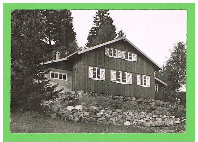 Gérardmer Chalet Refuge Du Pré Des Clefs Construit Par Le Loisir Populaire  Flamme Orbey 22.7.1957 Carte Photo - Gerardmer