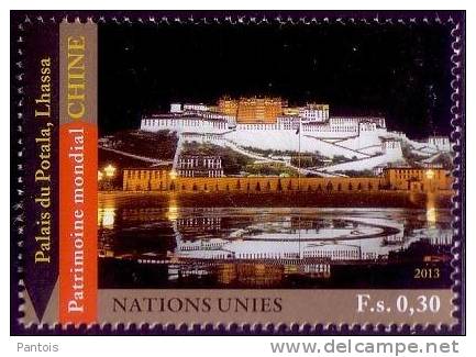 Genève 6 Timbres Tirés Du Carnet Booklet Patrimoine Mondial Chine China - Unused Stamps