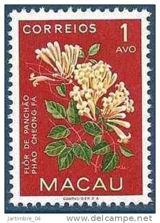 1953 MACAO 363** Fleur,  Feu D´artifice - Unused Stamps