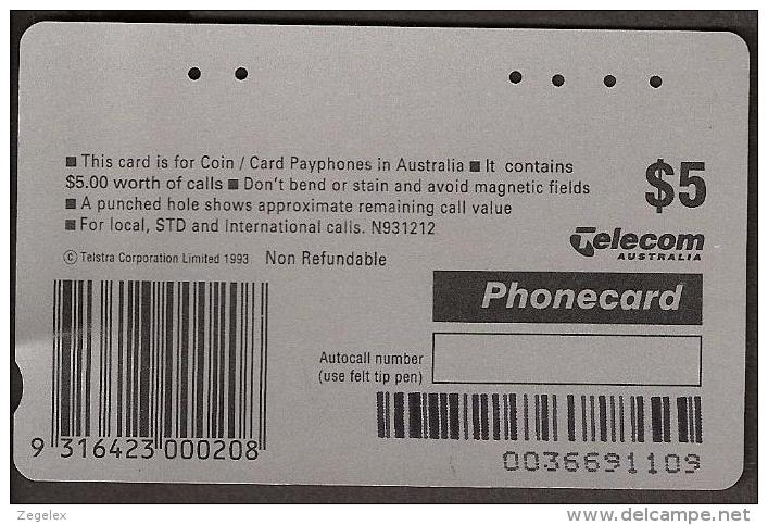 Telecom Australia $5 - Australië