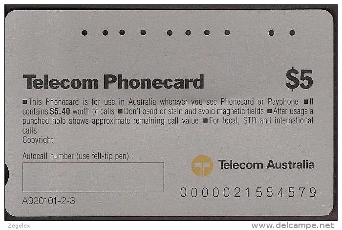 Telecom Australia $5 - Australië