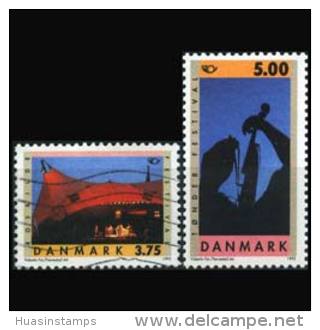DENMARK 1995 - Scott# 1031-2 Festivals Set Of 2 Used (XF485) - Unused Stamps