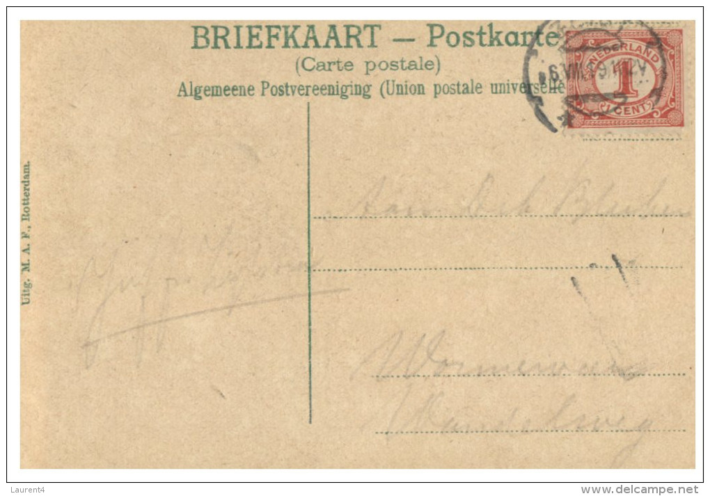 (PH 222) Very Old Netherlands Postcard - Zeist - 1920's - Zeist