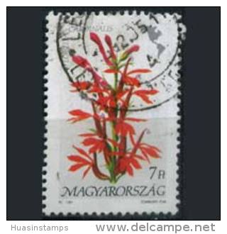 HUNGARY 1991 - Scott# 3279 American Flower 7fo Used (XI598) - Gebraucht