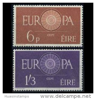 IRELAND 1960 - Scott# 175-6 Europa Set Of 2 LH (XC405) - Unused Stamps