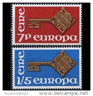 IRELAND 1968 - Scott# 242-3 Europa Set Of 2 MNH (XD849) - Ungebraucht