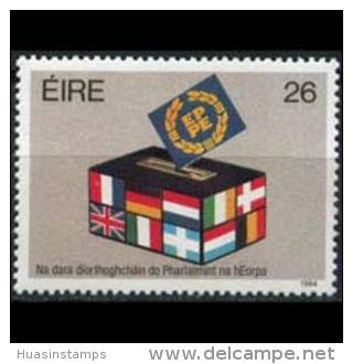 IRELAND 1984 - Scott# 591 European Parl. Set Of 1 MNH (XI194) - Ungebraucht