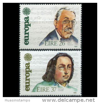 IRELAND 1985 - Scott# 616-7 Europa-Composers Set Of 2 MNH (XH705) - Neufs