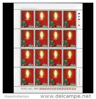 IRELAND 1985 - Scott# 649A Sheet-Christmas MNH (XI248) - Neufs