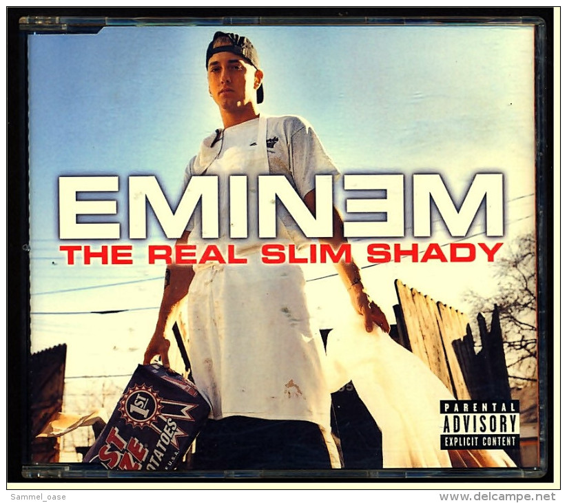 Single CD  -  Eminem  -  The Real Slim Shady  -  Von 2000 - Rap & Hip Hop