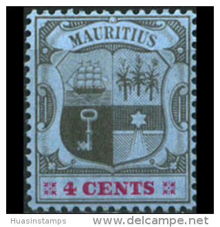 MAURITIUS 1904 - Scott# 131 Arms 4c MNH (XL774) - Maurice (1968-...)