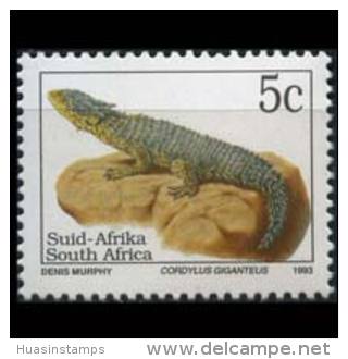 SOUTH AFRICA 1992 - Scott# 852 Lizard 5c MNH (XD318) - Nuevos