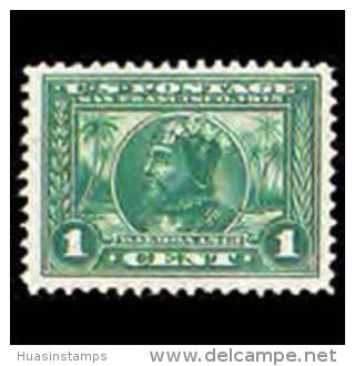 U.S.A. 1914 - Scott# 401 Vasco N.de Balboa 1c MNH (XA897) - Neufs