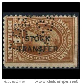 U.S.A. 1918 - Scott# RD15 Liberty Opt.Used $4 No Gum (XE592) - Unused Stamps